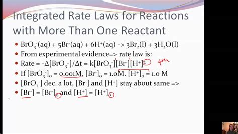 Section 2 Integrated Rate Law Youtube