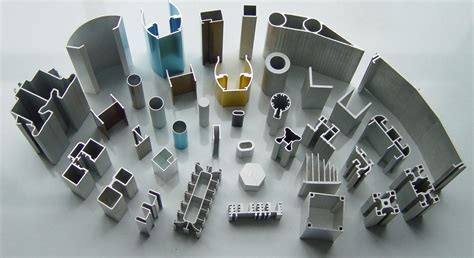 Standard Extruded Aluminum Shapes Made with the Extrusion Process