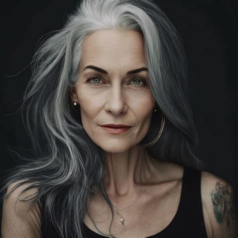 Пин от пользователя Janis Oliver на доске Beautiful Grey Hair в 2024 г