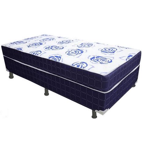 Unibox Topazio Romance Solteiro Molas Bonnel X X Cama De