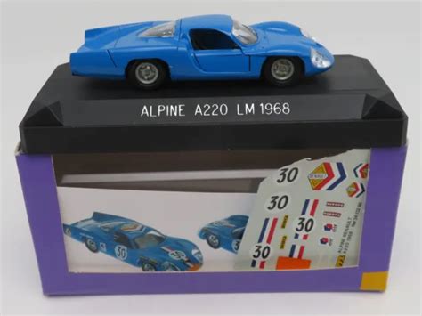 Old Solido Alpine Renault A L Bleu France Le Mans