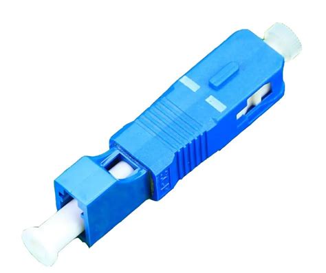 Pcs Lc Female To Sc Male Fiber Optic Adapter Lc Sc Singlemode Simplex