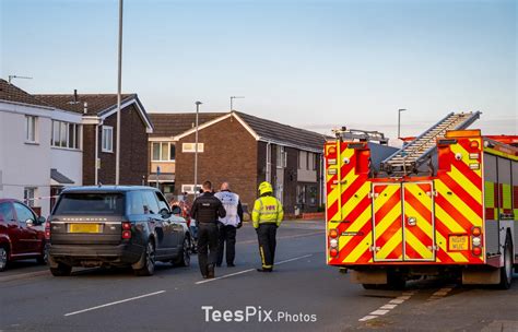 Motorcyclist Injured In Thornaby Crash • Teespixphotos