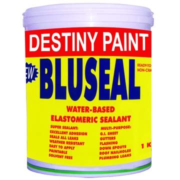 Destiny Paint Bluseal Elastomeric Sealant 1L White Shopee Philippines