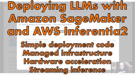 Deploying Hugging Face Models With Amazon SageMaker And AWS Inferentia2