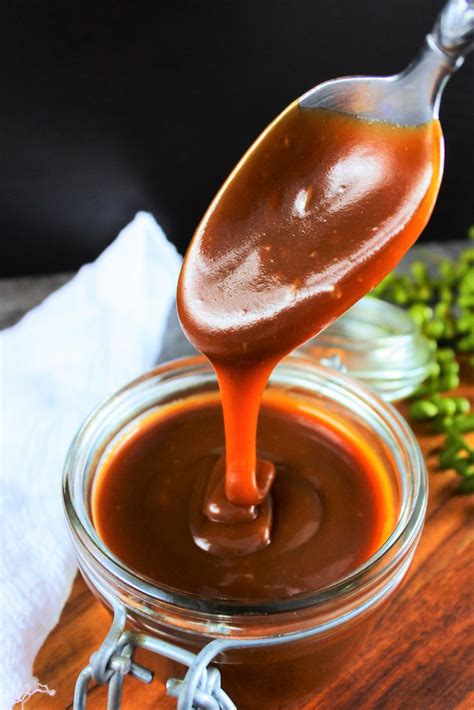 Simple Salted Butterscotch Sauce - Kitrusy