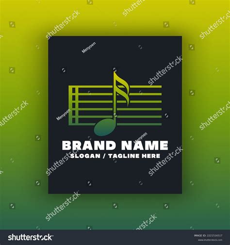 Musical Logo Design Template Simple Modern Stock Vector (Royalty Free) 2221516517 | Shutterstock