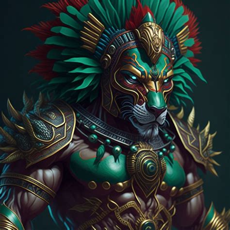 Dios Maya Azteca E Inca D Leopardo Emplumado Culturas Prehispanicas