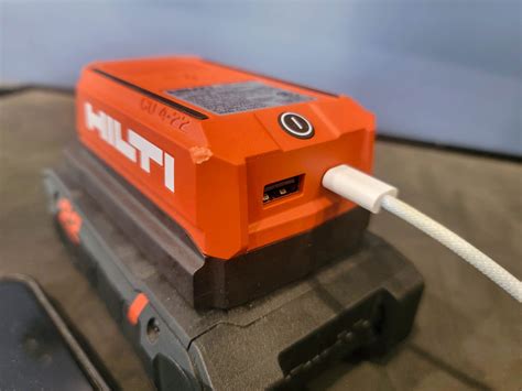 Hilti Nuron USB Jobsite Charger Adapter CU 4 22 Pro Tool Reviews