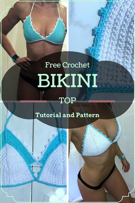 Simply Cute Crochet Bikini Top Pattern Free