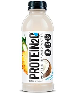 Protein2o Protein Infused Water Tropical Coconut 16 9oz Pack Of 12