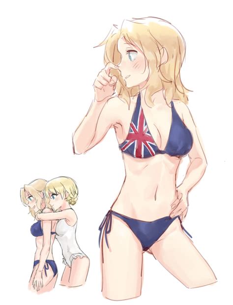 Union Jack Bikini Danbooru
