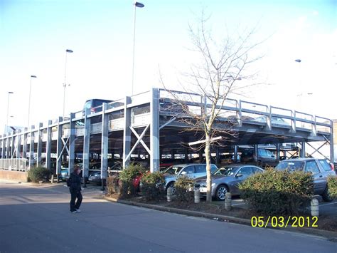 Nuneaton Railway Station Multi Storey Car Park This Photo Flickr