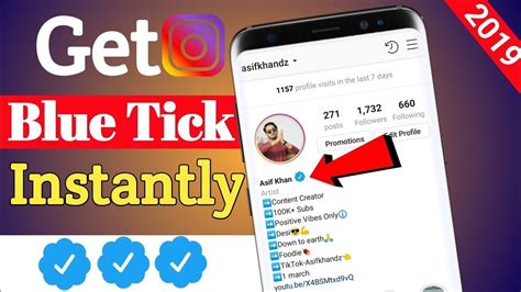 How To Get The Blue Tick On Instagram Instantly How To Get Verified