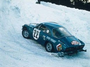 Alpine Renault A110 1600 22 Monte Carlo 1971 Jean Claude Andruet