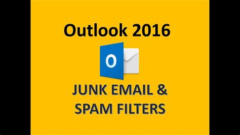 Outlook 2016 Block Spam Emails How To Stop Unwanted Junk Email On