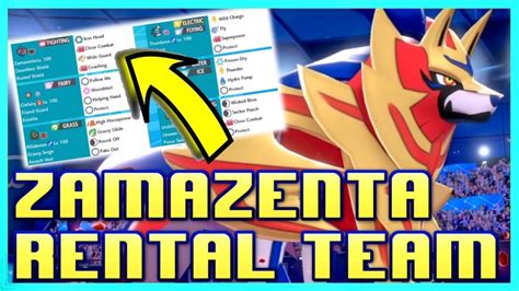 Zamazenta Rental Team VGC 2021 Pokemon Sword And Shield Series 8