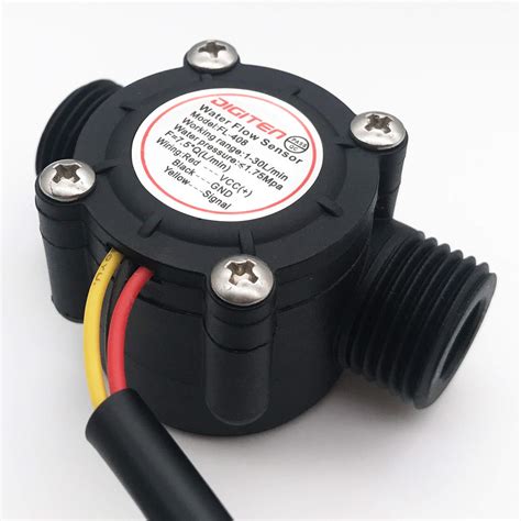 Buy Digiten G1 2 Water Flow Sensor With 1 2m 3 9ft Cable Food Grade Hall Effect Sensor Flow