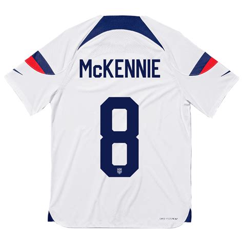 Nike Weston McKennie USA 2022 23 Men S Home Authentic Match Jersey