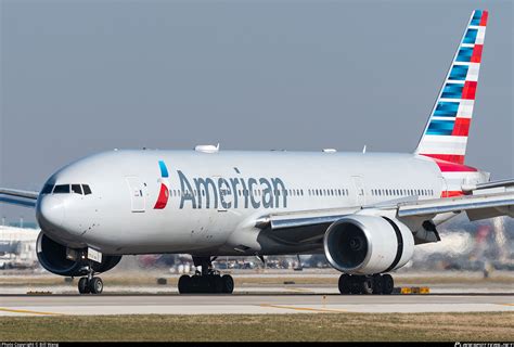 N An American Airlines Boeing Er Photo By Bill Wang Id