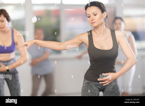 Group Of Women Of Different Ages Are Learning Various Dance And Ballet