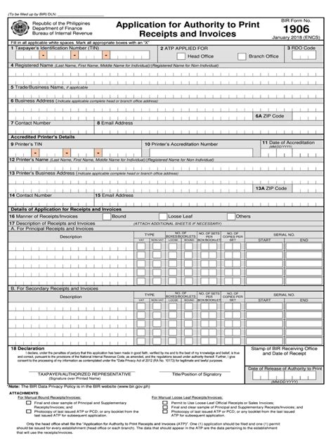 1906 Bir Form Fill Out And Sign Printable Pdf Template Signnow Free