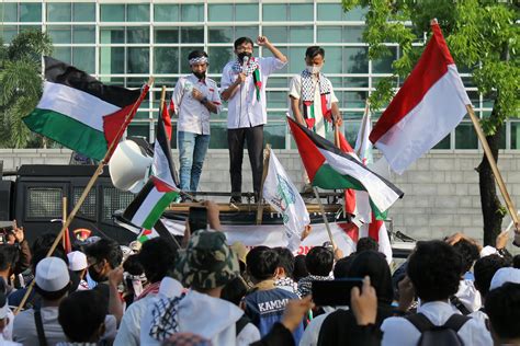 Foto Aksi Bela Palestina Di Kedubes As Hot Sex Picture