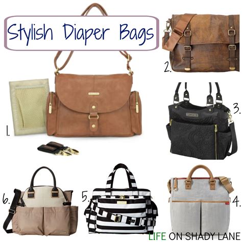 Stylish Diaper Bags Life On Shady Lane