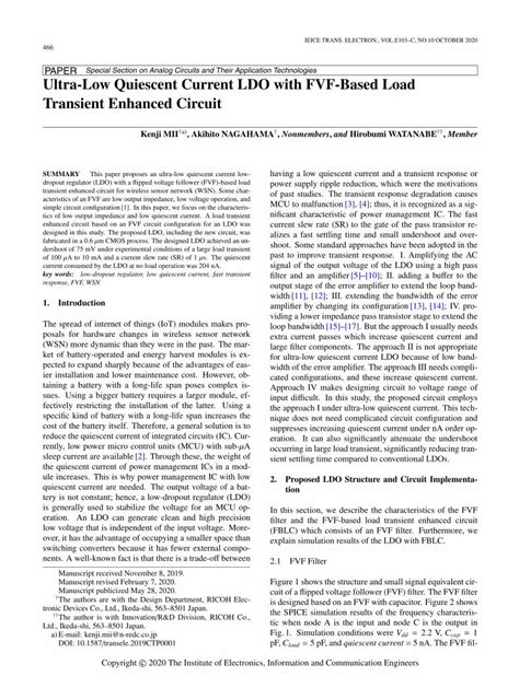 Pdf Ultra Low Quiescent Current Ldo With Fvf Based Load Dokumen Tips