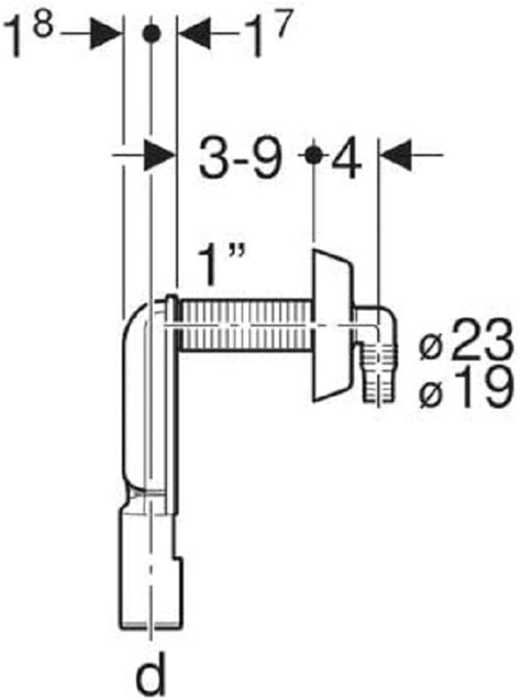 Geberit Sifone Da Incasso Lavatrice D Bianco Iam