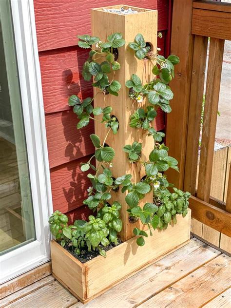 Diy Strawberry Planter [with Plans ] The Handyman S Daughter