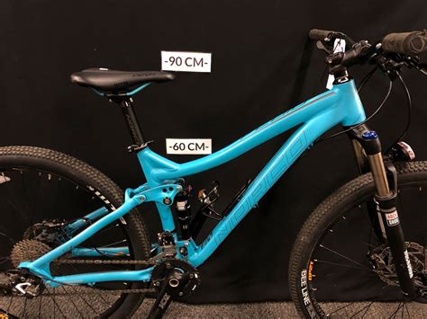 Blue Norco Fluid Full Suspension Mountain Bike With Front And Rear