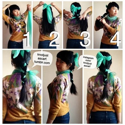 Knot Just A Scarf Scarf Tying And Styling Blog Ways Of How To