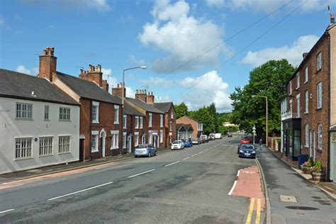 Newcastle Road In Stone Staffordshire Roger D Kidd Cc By Sa