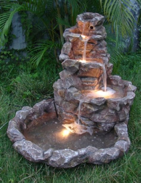 Modern Zen Water Fountain Ideas For Garden Backyard Water