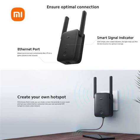 Xiaomi Wifi Repeater Ghz Wifi Range Extender Ac Mbps Wi Fi