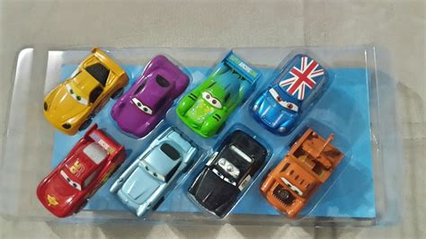 8 Carrinhos De Brinquedo Filme Carros 2 Mcqueen R 29 99 Em Mercado Livre