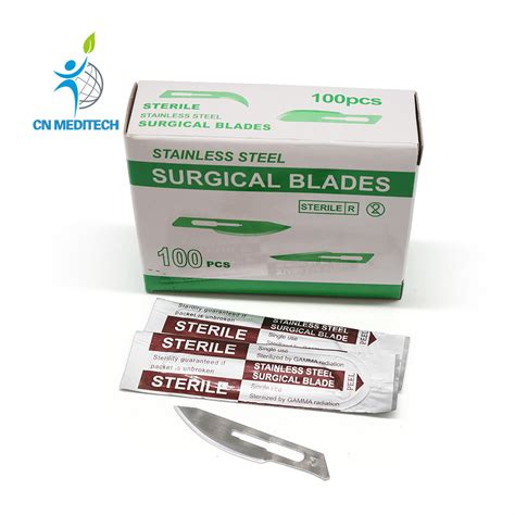 Disposable Sterile Surgical Stainless Steel Scalpel Blade With Gamma