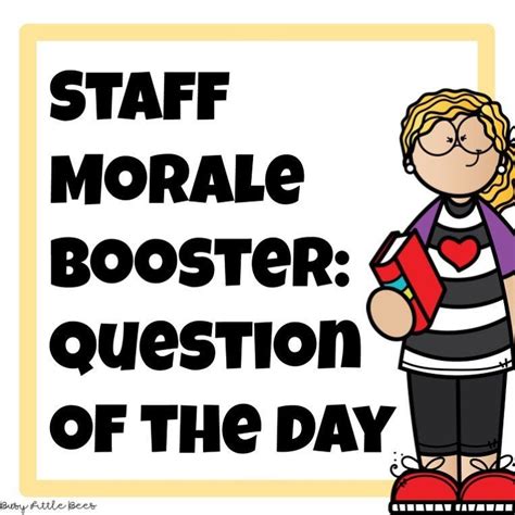 Staff Morale Booster For Teachers Staff Morale Teacher Leader