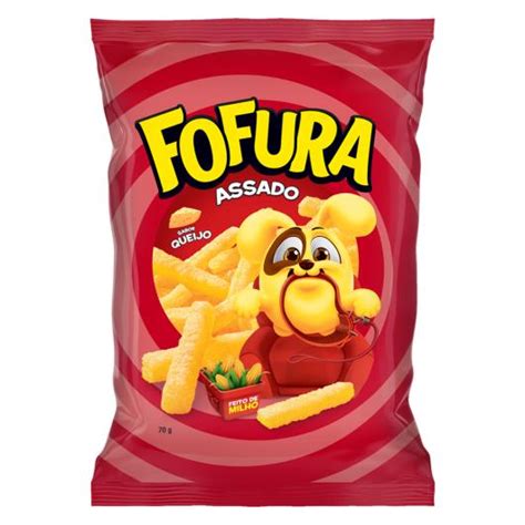 Salgadinho De Milho Sabor Queijo Fofura Pacote 70g Sonda Supermercado