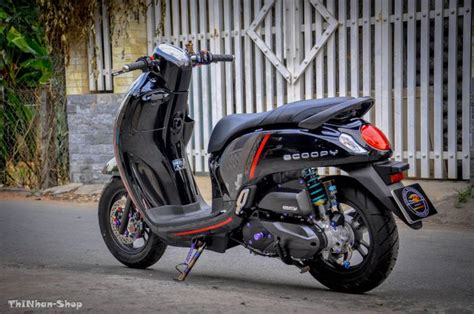 Modifikasi Motor All New Honda Scoopy Ini Makin Sporty Plus Mewah