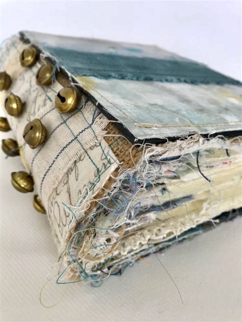 Exposed Spine Journals Sophie De Cort Fabric Journals Book Art