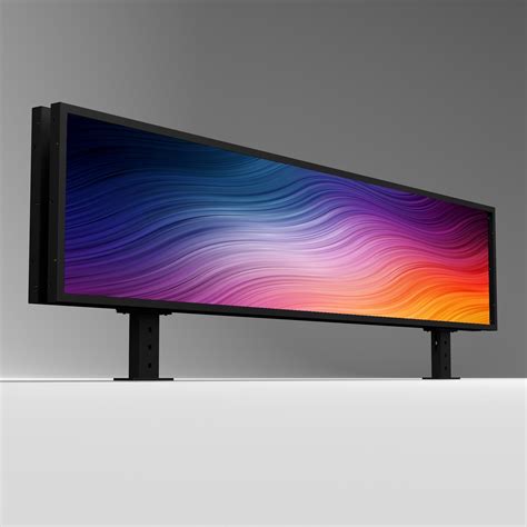 New Design Shelf Stretched Lcd Bar Ultra Wide Lcd Display Stretched