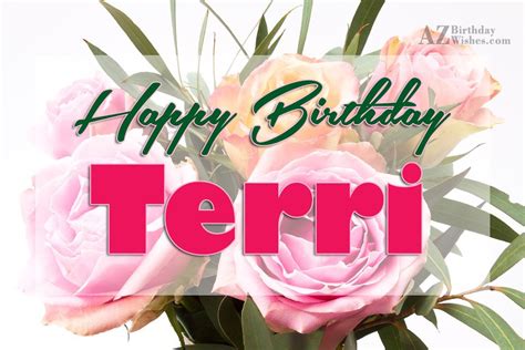 Happy Birthday Terri