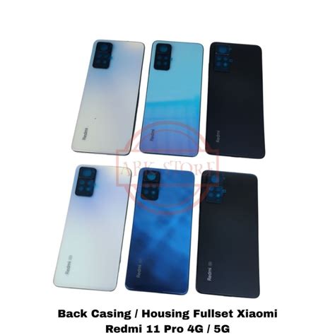 Back CASING KESING HOUSING XIAOMI REDMI NOTE 11 PRO 4G 5G BACKDOOR