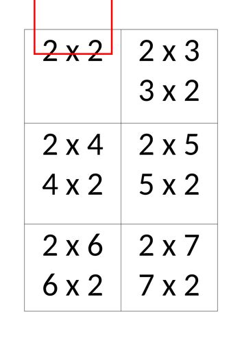 Times Table Flashcards | Teaching Resources