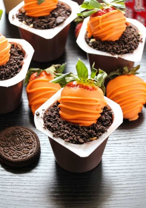 Easy Carrots And Dirt Pudding Cups Layers Of Happiness