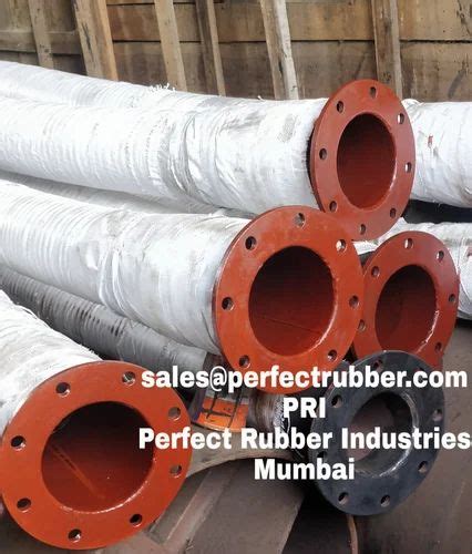 Mm Id X Mtr Fly Ash Rubber Hose With Both End Ms Flange At Rs