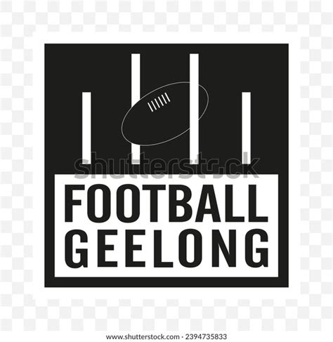 Football Geelong Vector Football Geelong Editorial Stock Vector ...