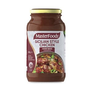 Masterfoods Sicilian Style Chicken Cooking Sauce